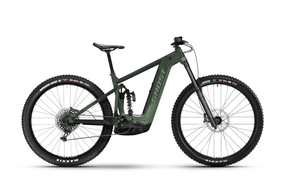 Geprüft Ghost E-Riot EN Universal dark green - glossy - L