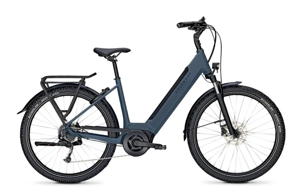 Knallerangebot Kalkhoff Entice 3.B Move stoneblue matt Wave - L