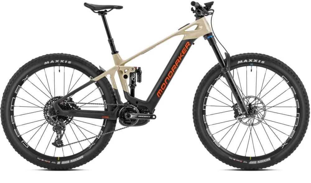 Mondraker Crafty Carbon R Matte Carbon / Gloss Desert Grey / Orange - XL Garantierte Lieferung