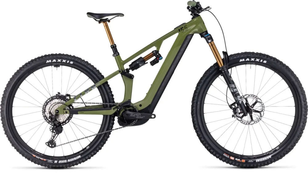 Cube Stereo Hybrid ONE55 C:68X TM 750 olive´n´chrome - M Top-Angebot