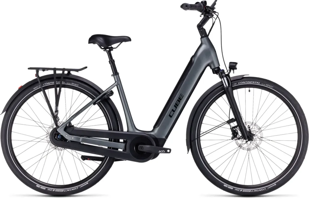 Cube Supreme Hybrid Pro 625 flashgrey´n´black Easy Entry - 58 cm Versand Am Gleichen Tag