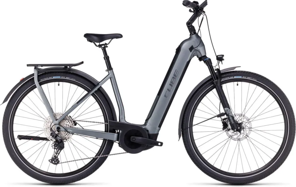 Cube Kathmandu Hybrid Pro 750 flashgrey´n´black Easy Entry - XS Sonderangebot