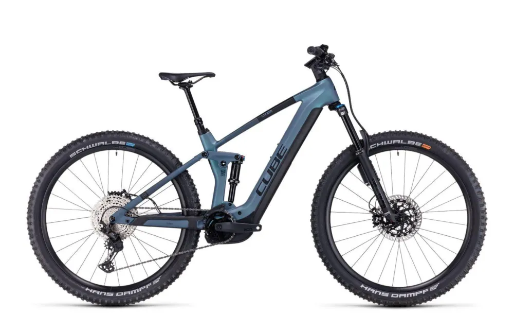 Preiswert Cube Stereo Hybrid 140 HPC ABS 750 smaragdgrey´n´blue - L