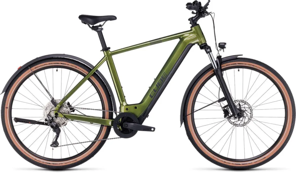 Cube Nuride Hybrid Pro 750 Allroad shinymoss´n´black - L Sichere Zahlung