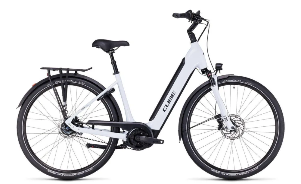 Bestpreis Cube Supreme RT Hybrid EXC 625 Easy Entry flashwhite´n´black - S
