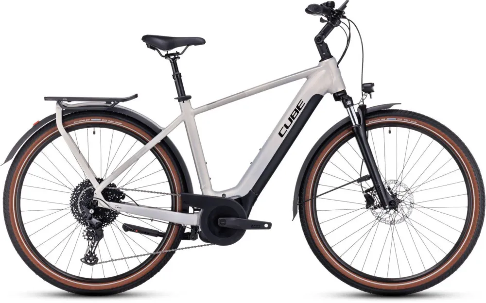 Sonderangebot Cube Touring Hybrid Pro 625 pearlysilver´n´black - L