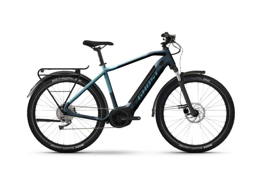 Begrenztes Angebot Ghost E-Teru Essential grey/met.blue - glossy - XL