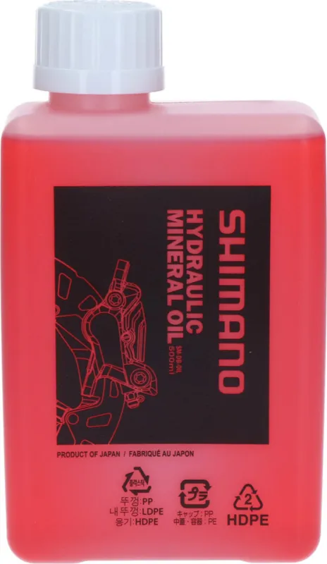 Letzte Chance Shimano Bremsflüssigkeit Mineralöl - universal | 500 ml