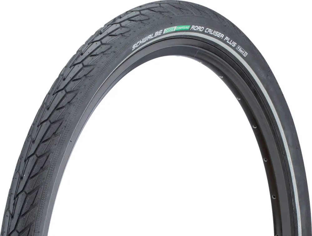 Schwalbe Road Cruiser Plus 28" Drahtreifen - schwarz-reflex | 28 " | 37 mm | 37-622 | 1.4 " Abverkauf