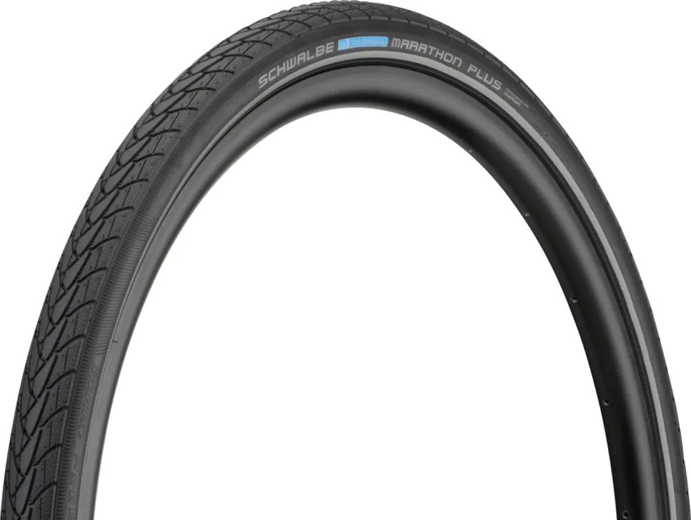 Kracherpreis Schwalbe Marathon Plus E-50 28" Drahtreifen - schwarz-reflex | 28 " | 40 mm | 1.5 " | 40-622