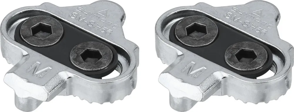 Shimano SPD Cleats SM-SH56 - silber | ohne Gegenplatte Sichere Zahlung