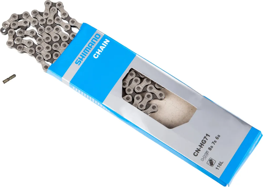 Shimano Kette CN-HG71 6-/7-/8-fach - silber | 138 Versand Am Gleichen Tag