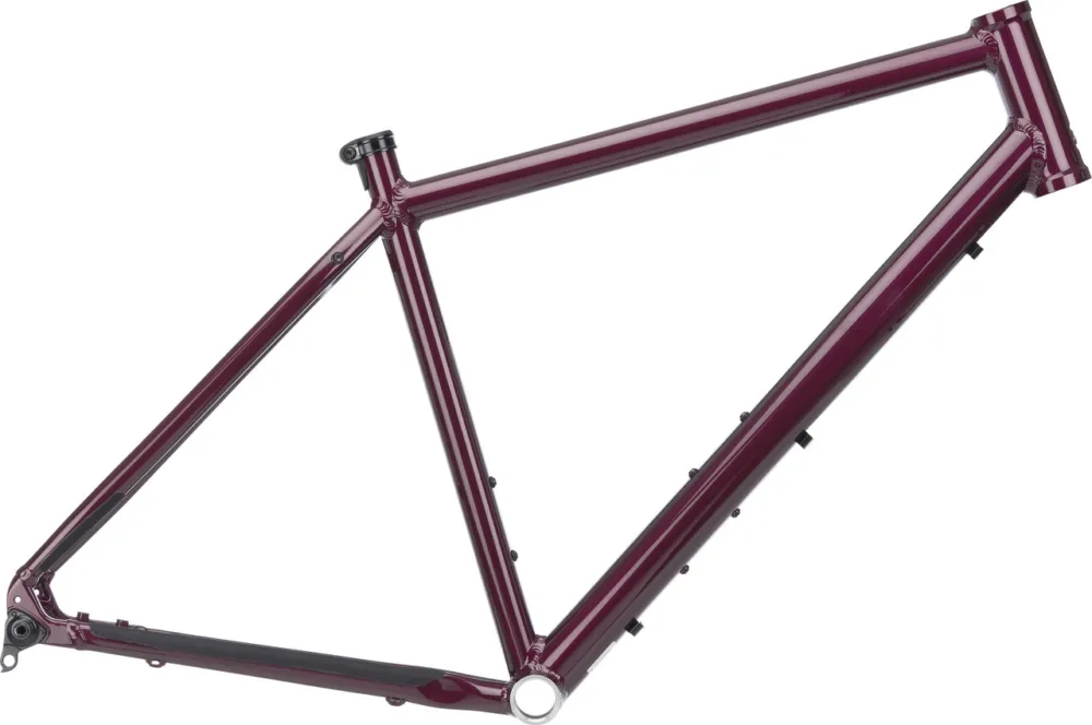 Saisonangebot bc original Flint Gravel-Rahmen - dunkelviolett | XL | 12 mm Steckachse