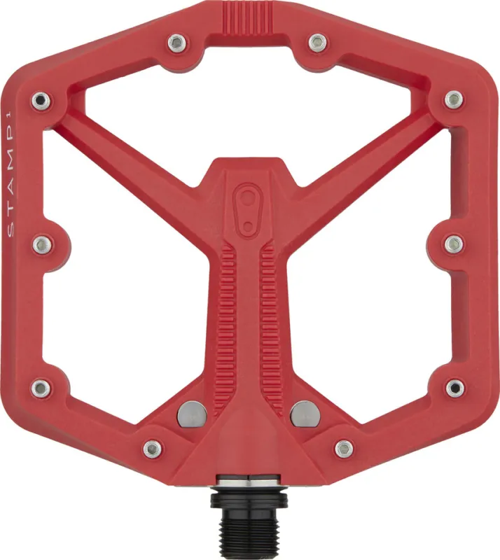 crankbrothers Stamp 1 Gen 2 Plattformpedale - red | large Garantierte Lieferung