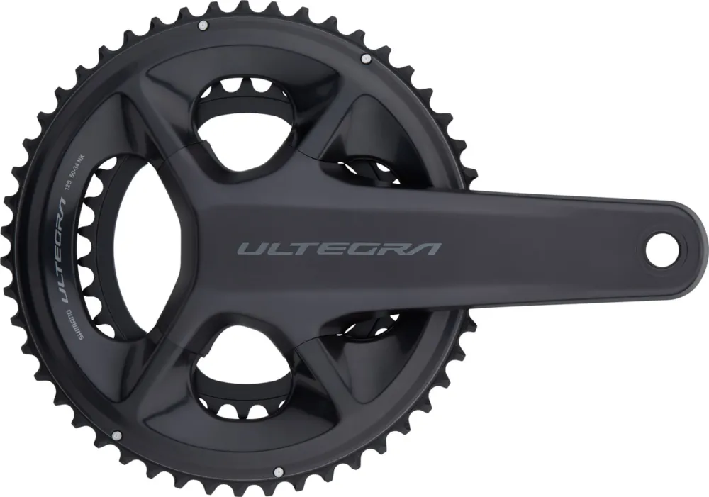 Garantierte Lieferung Shimano Ultegra Kurbelgarnitur FC-R8100 Hollowtech II - anthrazit | 175,0 mm | 36-52