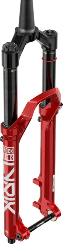 Abverkauf RockShox Lyrik Ultimate Charger 3.1 RC2 DebonAir+ Boost 27,5" Federgabel - electric red | 140 mm | 37 mm | 1 1\\/8" - 1,5" tapered | 27,5" (650B) | 110 mm | 15 mm Steckachse