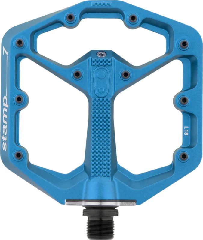 crankbrothers Stamp 7 Plattformpedale - electric blue | small Sofort Bestellen