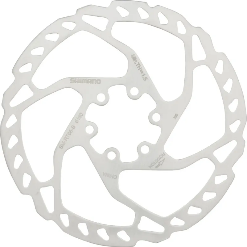 Beliebt Shimano Bremsscheibe SM-RT66 6-Loch - silber | 160 mm
