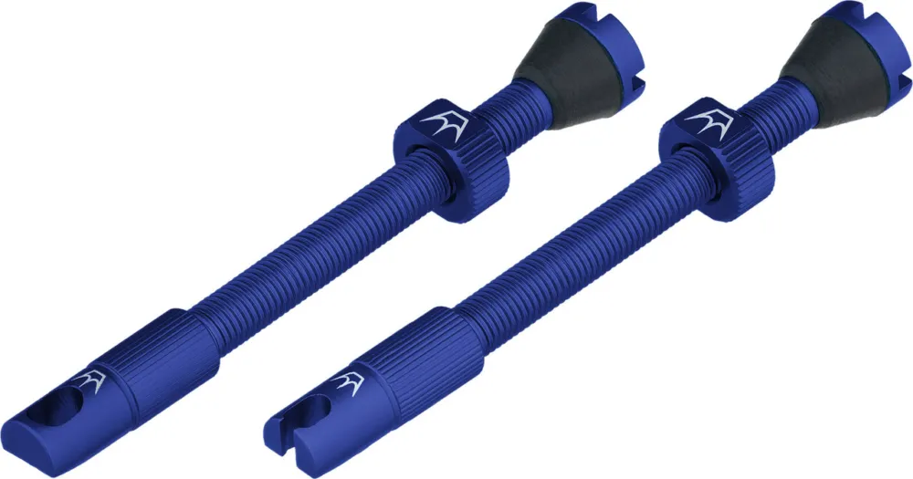 Günstig Peaty's Chris King Edition MK2 Tubeless Ventil 2er-Set - navy | SV 60 mm