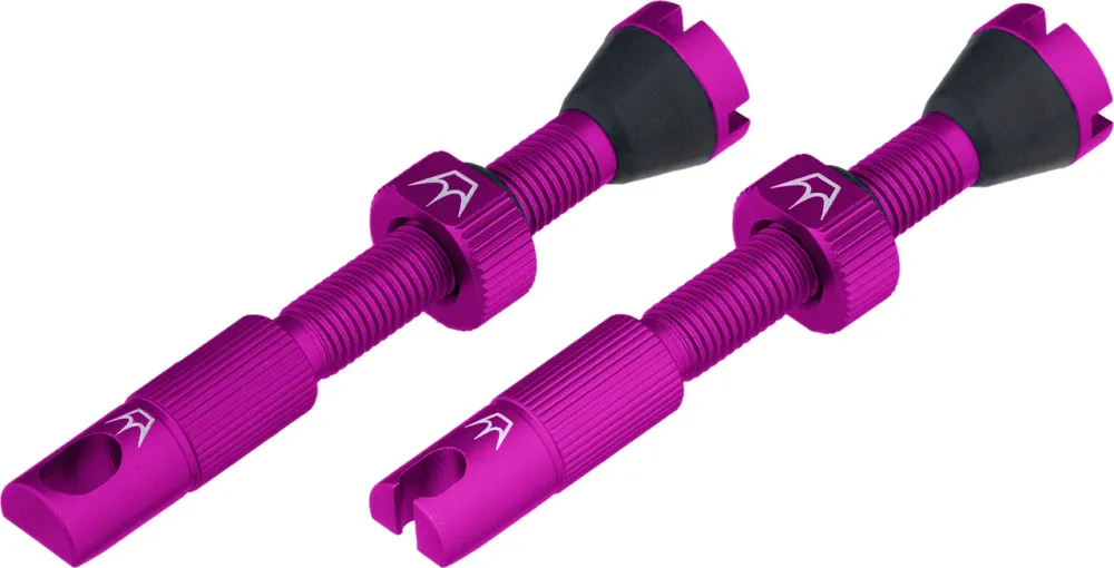 Wochenendangebot Peaty's Chris King Edition MK2 Tubeless Ventil 2er-Set - punch | SV 42 mm