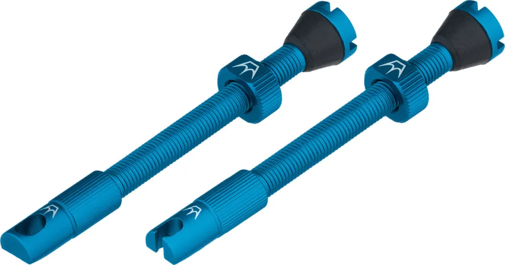 Peaty's Chris King Edition MK2 Tubeless Ventil 2er-Set - turquoise | SV 60 mm Schneller Versand