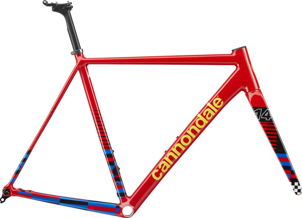 Cannondale CAAD14 Rahmenkit - rally red | 45 mm | 28" | XL | 1 1\\/8" - 1,5" tapered | 11 mm Sonderangebot