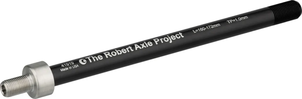 Heißes Angebot Robert Axle Project Steckachse Fahrradanhänger für 142 und 148 mm Einbaubreite - schwarz | Typ 2