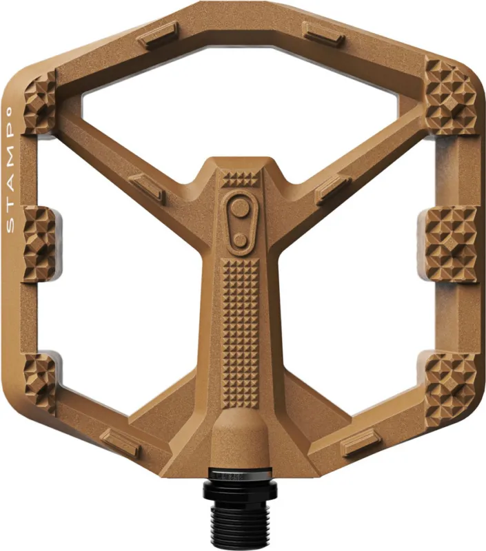 Aktuell crankbrothers Stamp 0 Plattformpedale - brown | 112 mm | 116 mm | large