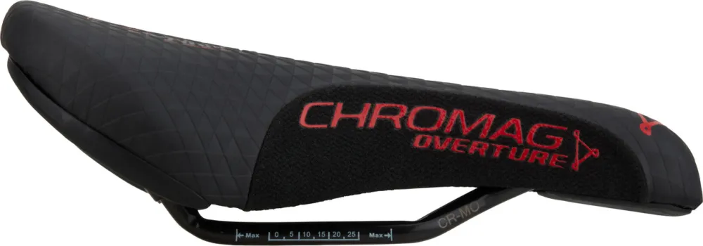 Chromag Overture Sattel - black-red | 243 mm | 136 mm Online Kaufen