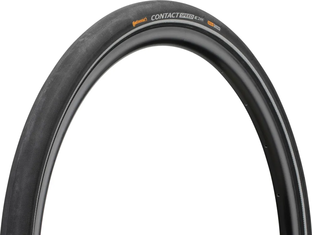 Neue Ware Continental Contact Speed 28" Drahtreifen - schwarz-reflex | 28 " | 37 mm | 1.4 " | 37-622