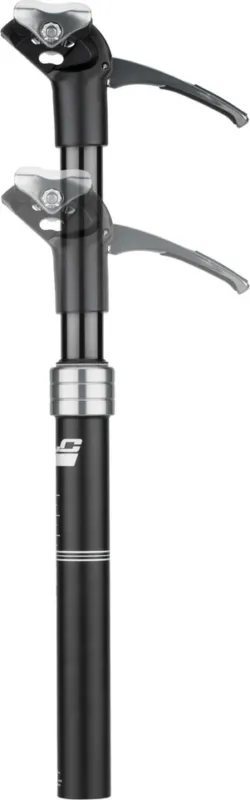 Preiswert XLC Vario-Sattelstütze SP-T09 - black | 340 mm | 27,2 mm | 0 mm | ohne