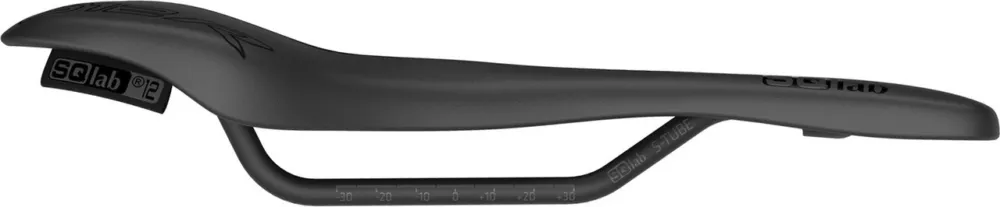 SQlab 612 Ergowave R Sattel - schwarz | 252 mm | 130 mm Gratis Versand