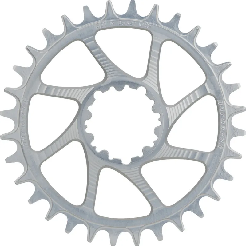 Garbaruk Kettenblatt Round GXP/DUB Boost Direct Mount 1-fach - silver | 32 Z Direktkauf