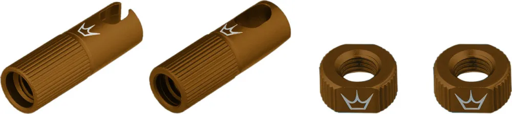 Letzte Chance Peaty's Chris King Edition MK2 Tubeless Ventil Ersatzteil-Set - bourbon | SV