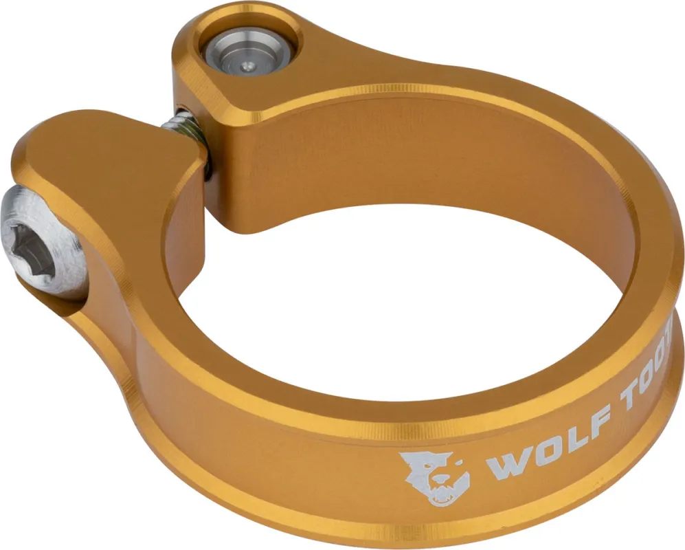 Wolf Tooth Components Sattelklemme - gold | 36,4 mm Highlight