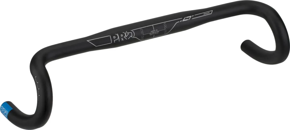 Nur Heute PRO LT Gravel 31.8 Lenker - schwarz | 400 mm