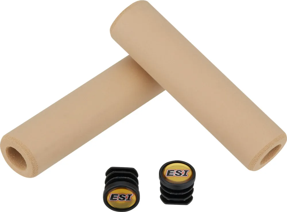 ESI Extra Chunky Silikon Lenkergriffe - tan | 130 mm Highlight