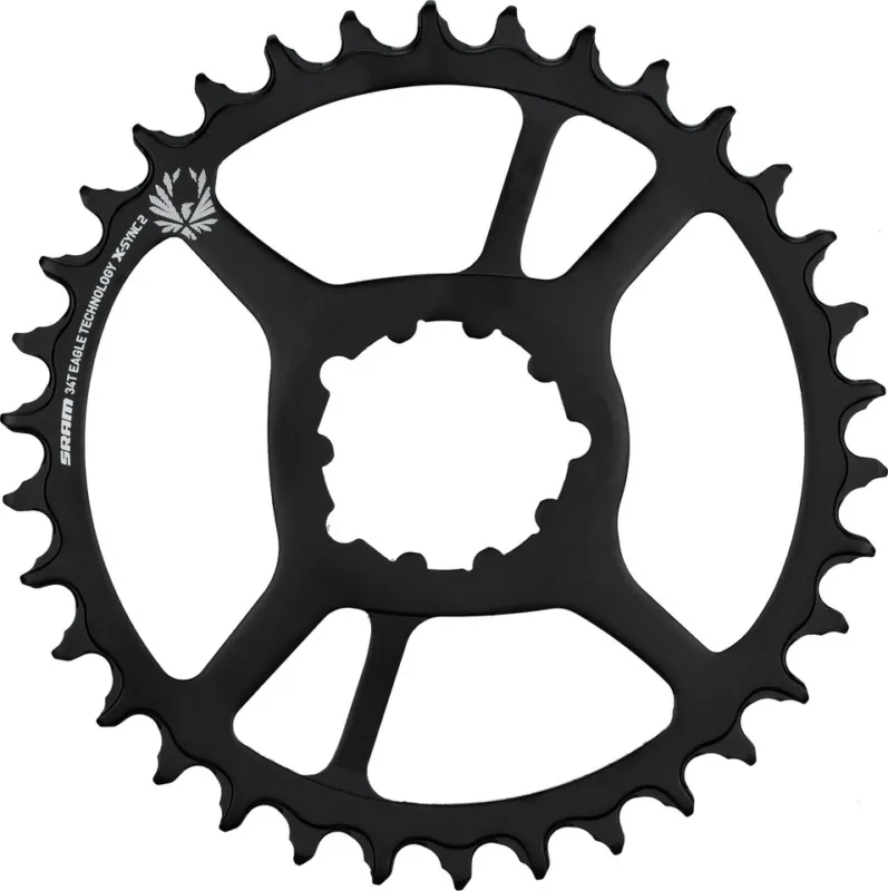 SRAM Kettenblatt X-Sync 2 ST Direct Mount 3 mm für SRAM Eagle Boost - black | 34 Z Preis Gesenkt