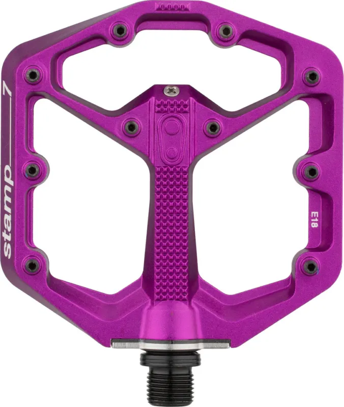 Solange Der Vorrat Reicht crankbrothers Stamp 7 LE Plattformpedale - purple | small