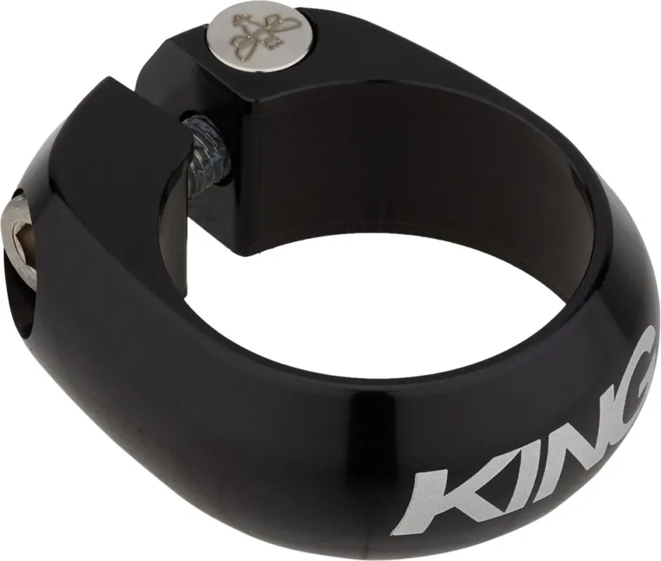 Chris King King Collar Sattelklemme - matte mango | 31,8 mm Jetzt Kaufen