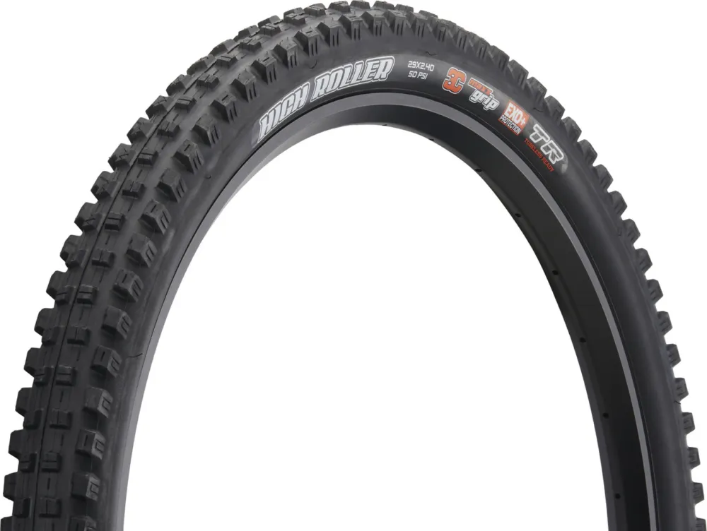 Maxxis HighRoller III 3C MaxxGrip EXO+ WT TR 29" Faltreifen - schwarz | 61 mm | 2.4 " | 29 " | 61-622 Echt