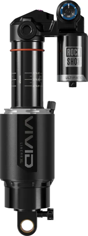Abverkauf RockShox Vivid Ultimate RC2T Trunnion Dämpfer - black | 205 mm x 62,5mm