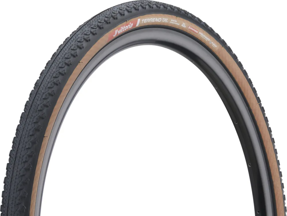 Billig Vittoria Terreno T30 Fine Loose G2.0 TLR 28" Faltreifen - schwarz-braun | 40 mm | 28 " | 40-622