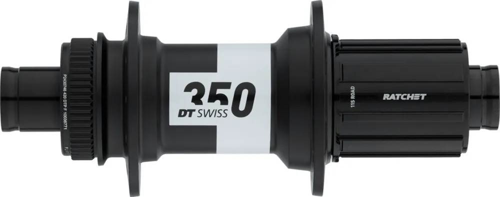 DT Swiss 350 Classic Road Disc Center Lock HR-Nabe - schwarz | SRAM XDR | 28 | SRAM XDR Gratis Versand