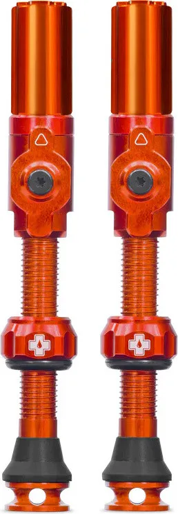 Aktuell Muc-Off Tubeless Ventile Big Bore Hybrid - orange | AV | 45 mm