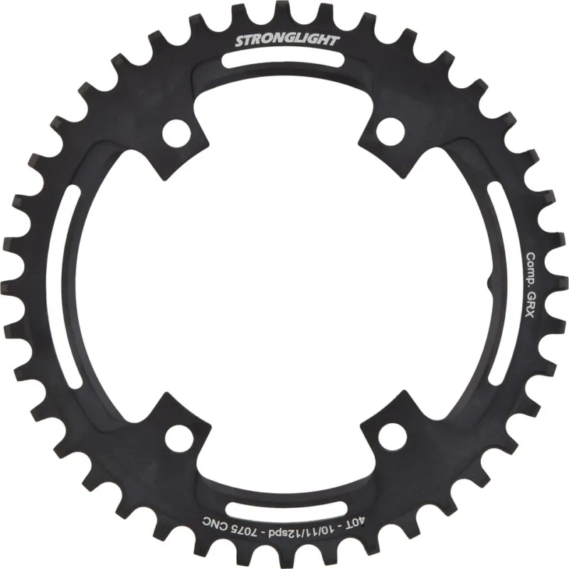 Stronglight Shimano GRX FC-RX600/610/810/820 Kettenblatt 10-/11-/12-fach - black | 36 | 36 Z Begrenztes Angebot