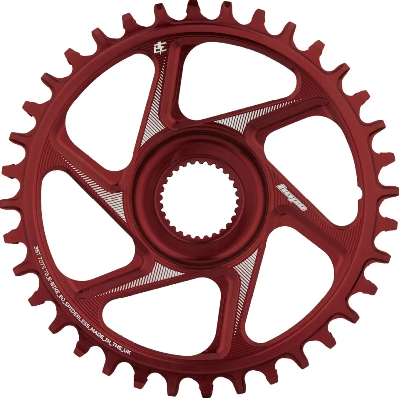 Hope R22 Spiderless Direct Mount E-Bike Kettenblatt für Bosch Gen4 - red | 36 Z Saisonangebot