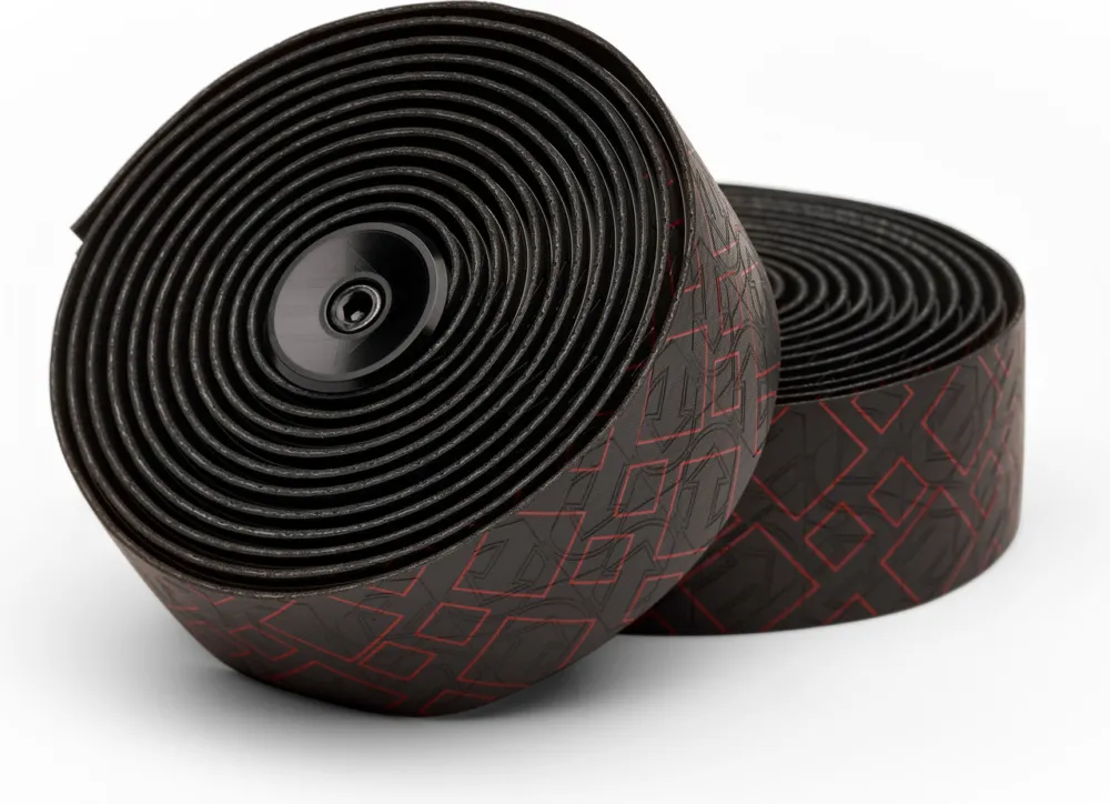Letzte Chance PRO Peaked Team Lenkerband - schwarz-rot | 30 mm