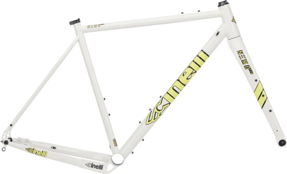 Sichere Zahlung Cinelli Nemo TIG Gravel II Rigid Fork Rahmenkit - oat milk | 47 mm | XL | 1 1\\/8" - 1,5" tapered