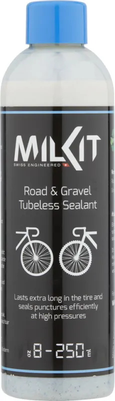 milKit Road & Gravel Tubeless Sealant Dichtmittel - universal | 250 ml Ausverkauf